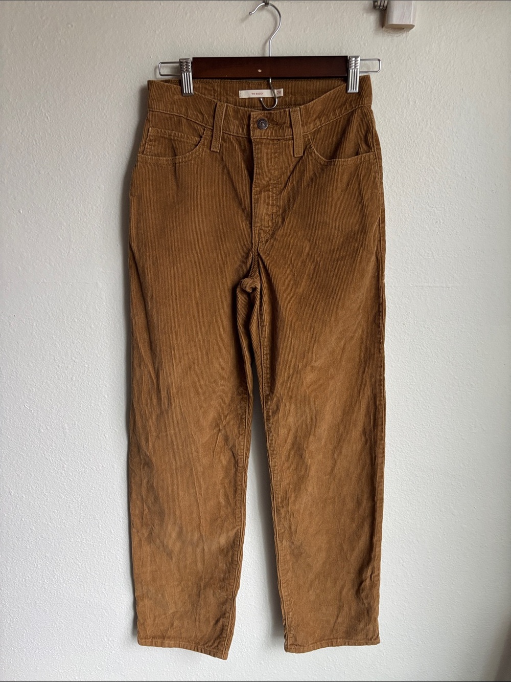 LEVI'S 94 Baggy loose Corduroy Pants Jeans 24 Waist
